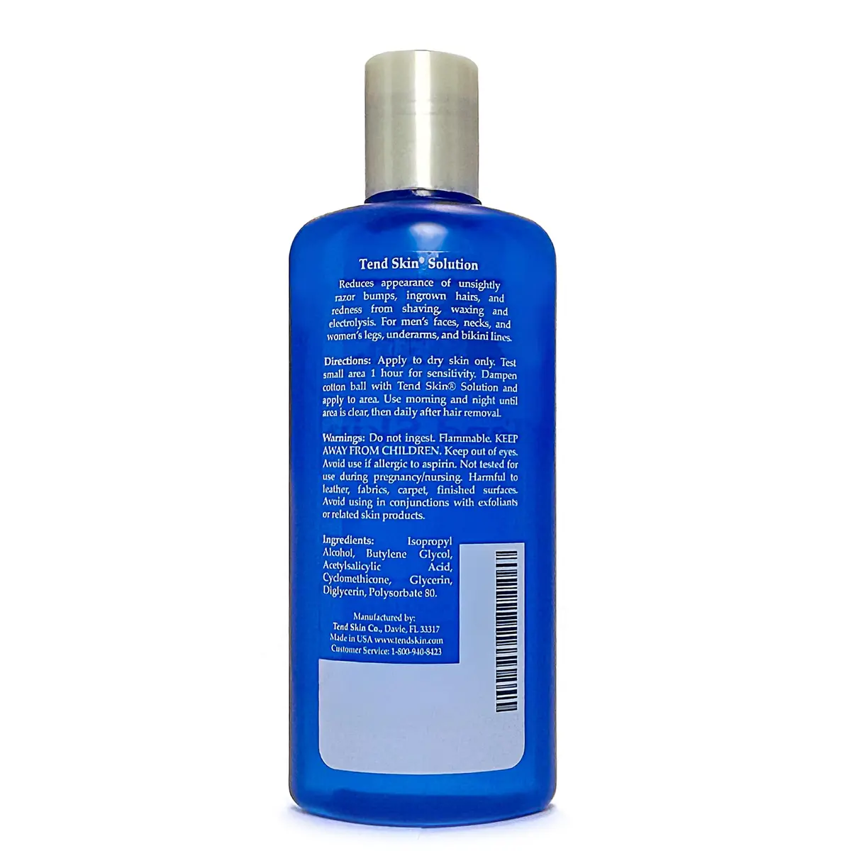 Tend Skin Solution for Razor Bumps and Ingrown Hair 237ml (8 Fl Oz) | Reduces Redness and Post-Shave Irritation - view 5