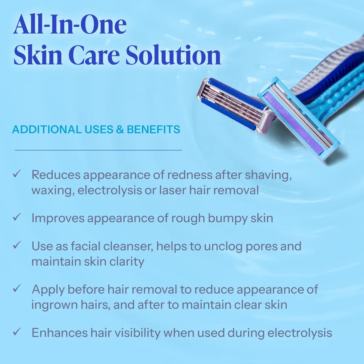 Tend Skin Solution for Razor Bumps and Ingrown Hair 237ml (8 Fl Oz) | Reduces Redness and Post-Shave Irritation - view 6