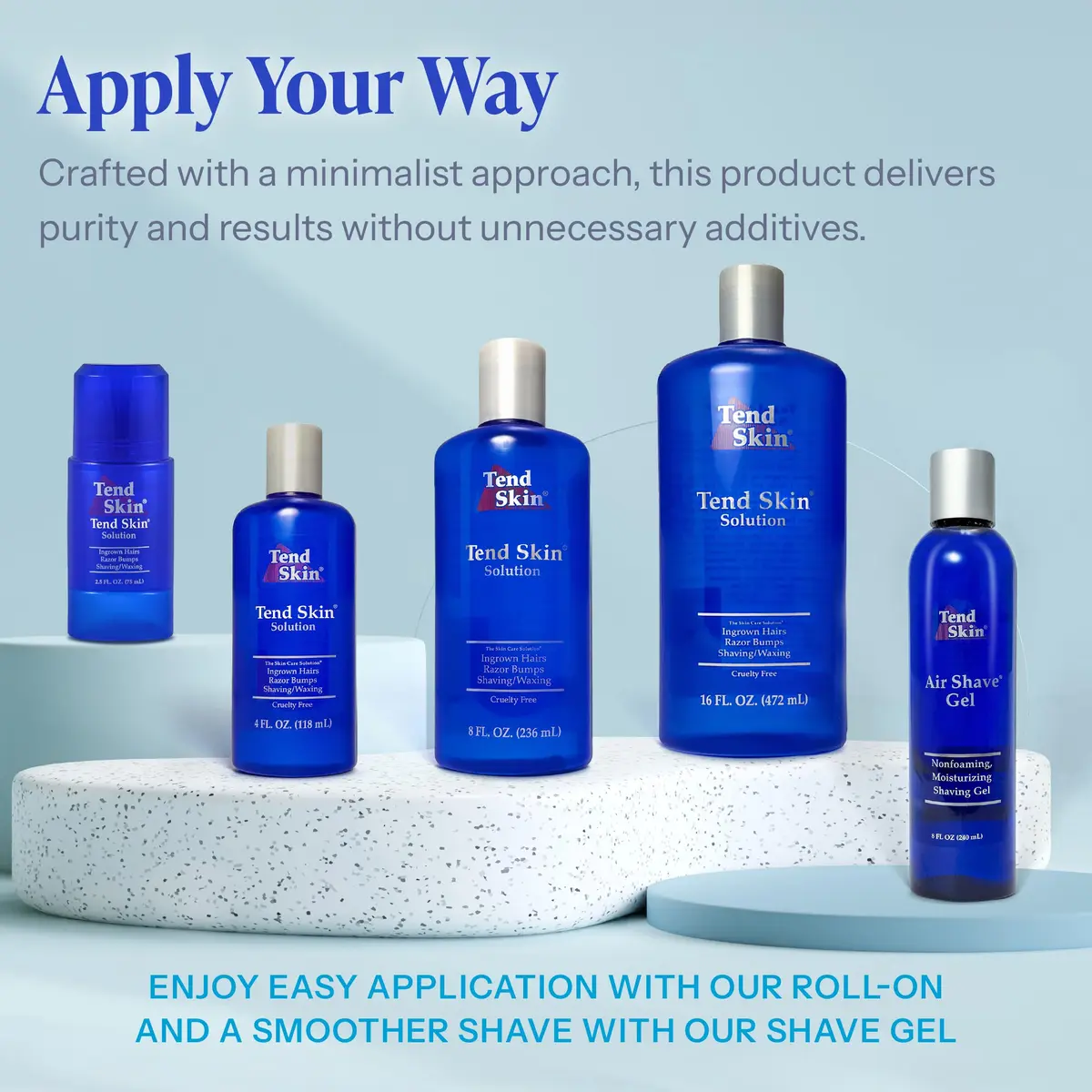 Tend Skin Solution for Razor Bumps and Ingrown Hair 237ml (8 Fl Oz) | Reduces Redness and Post-Shave Irritation - view 7