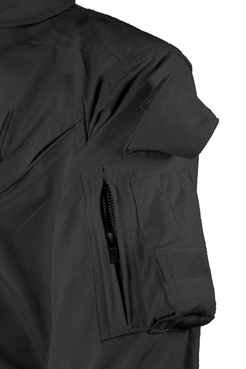 Propper CWU 27/P Nomex Flight Suit, Black, 40 Short | Flame-Resistant Military-Grade Flight Coverall - view 2