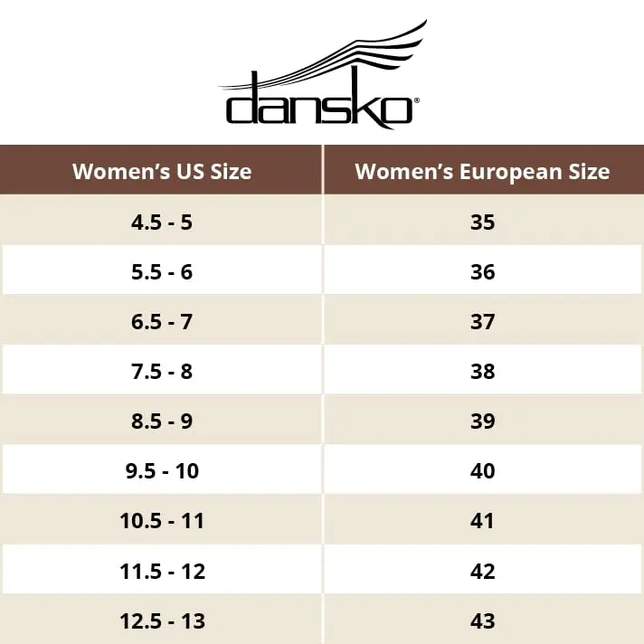 Dansko Ingrid Sling Back Mule for Women - Anti-Fatigue Rocker Bottom Leather 6.5-7 M US - view 7