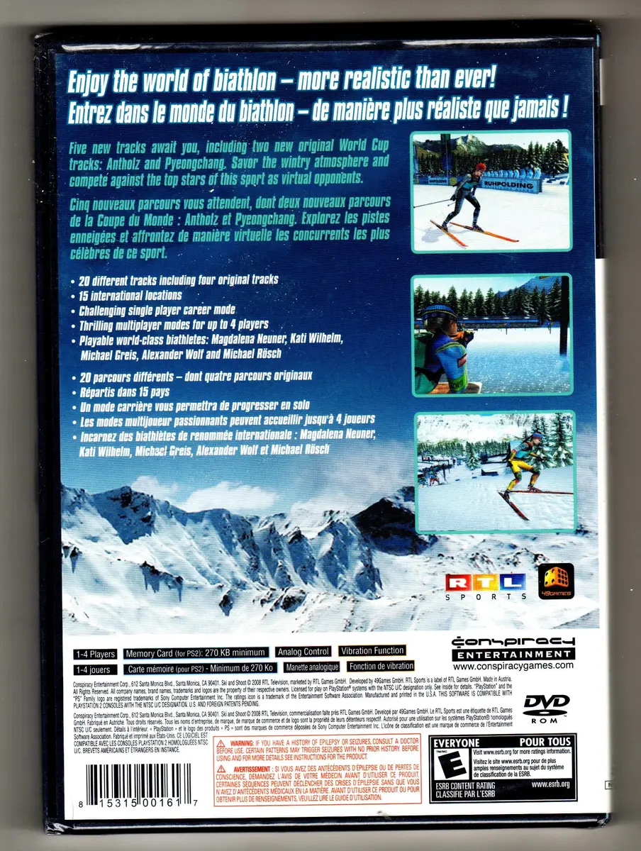 Conspiracy Ski And Shoot - PlayStation 2 | 15 Levels, Winter Landscapes, Multiplayer - view 2