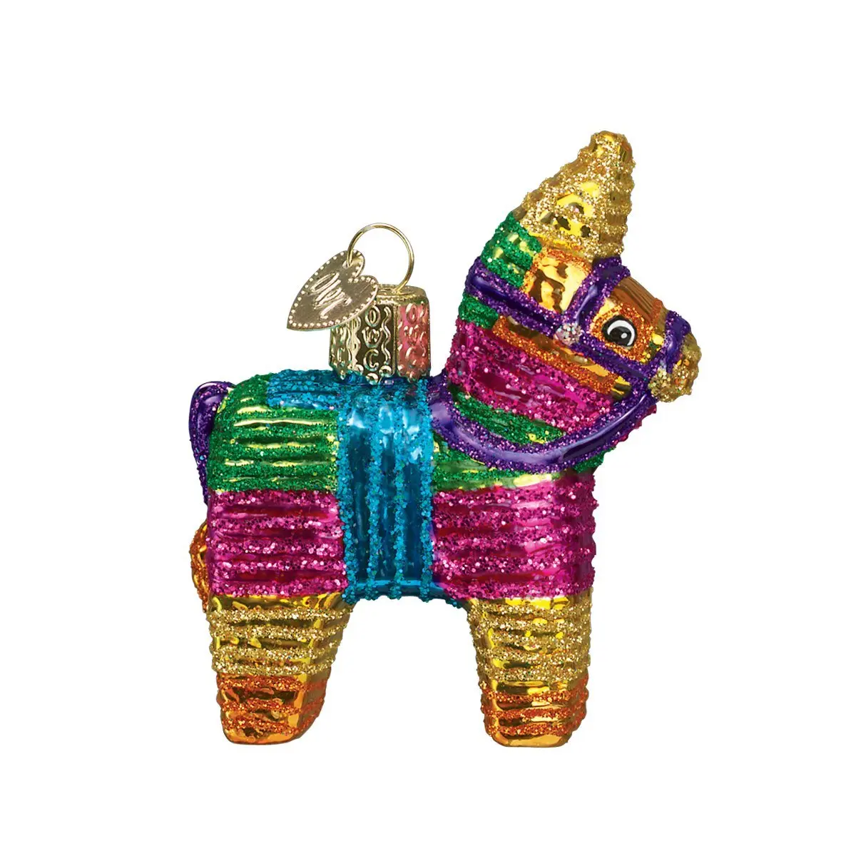 Old World Christmas Pinata Tree Ornament | Hand-Finished Glass Holiday Decor (1 Count) - main product image