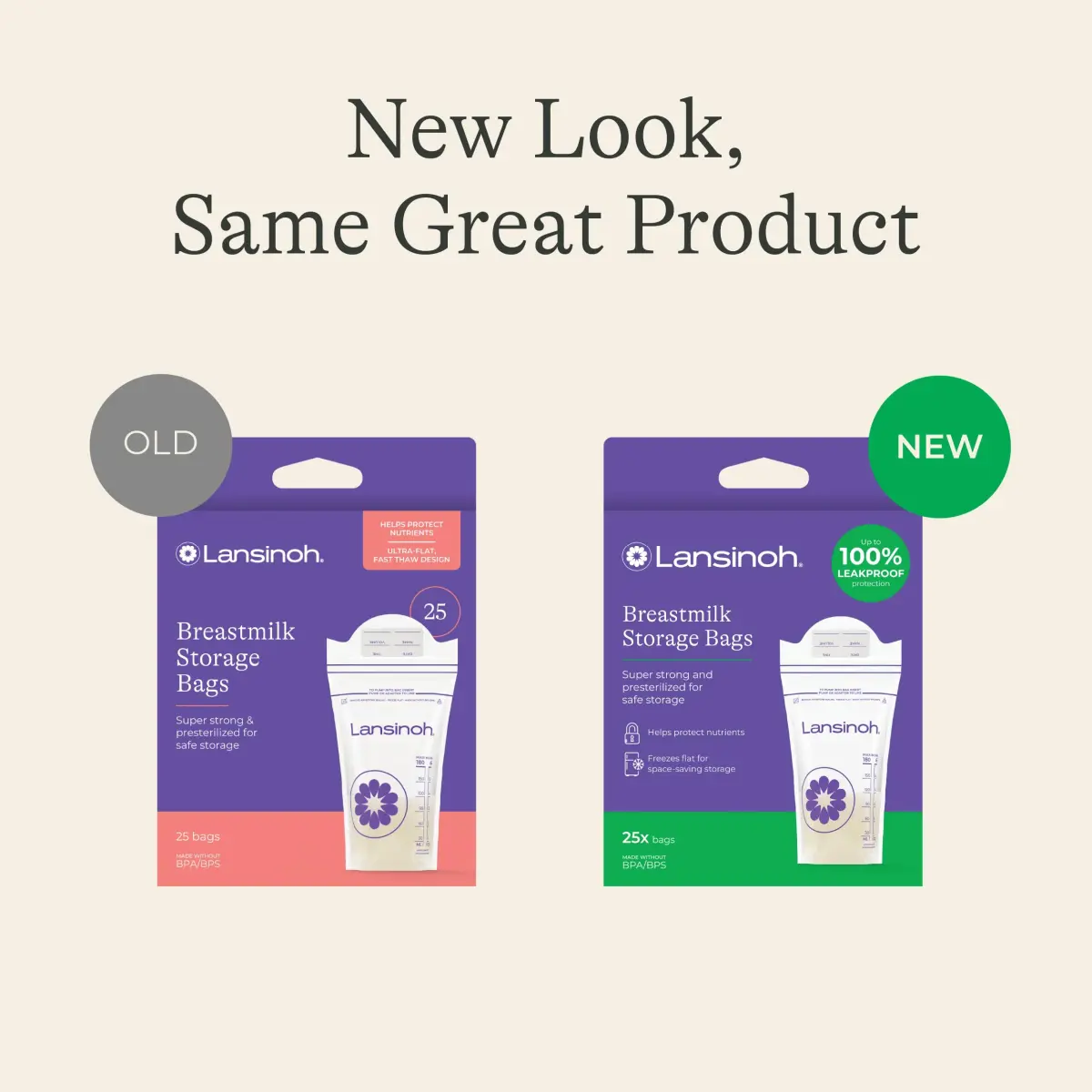 Lansinoh Breastmilk Storage Bags 6 Ounce 75 Count | BPA/BPS-Free for Safe Storage - view 2