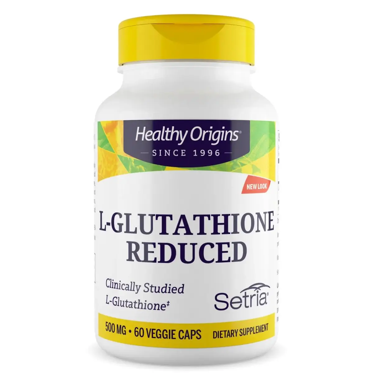 Healthy Origins Setria L-Glutathione 500 mg 60 Veggie Caps | Antioxidant Protection - main product image