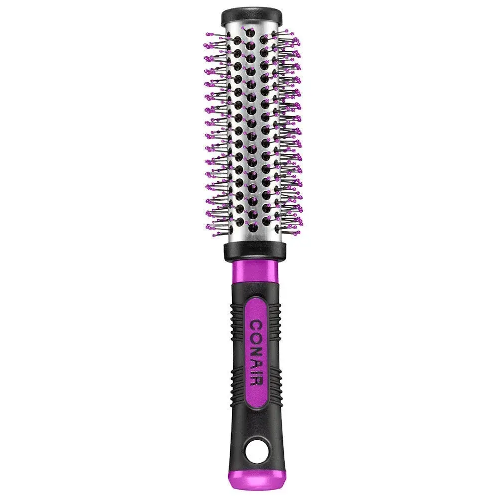 Conair Salon Results Round Brush for Blow Out — 1.75 inch Metal Barrel with Ball-Tipped Nylon Bristles | Adds Body and Fullness - view 3
