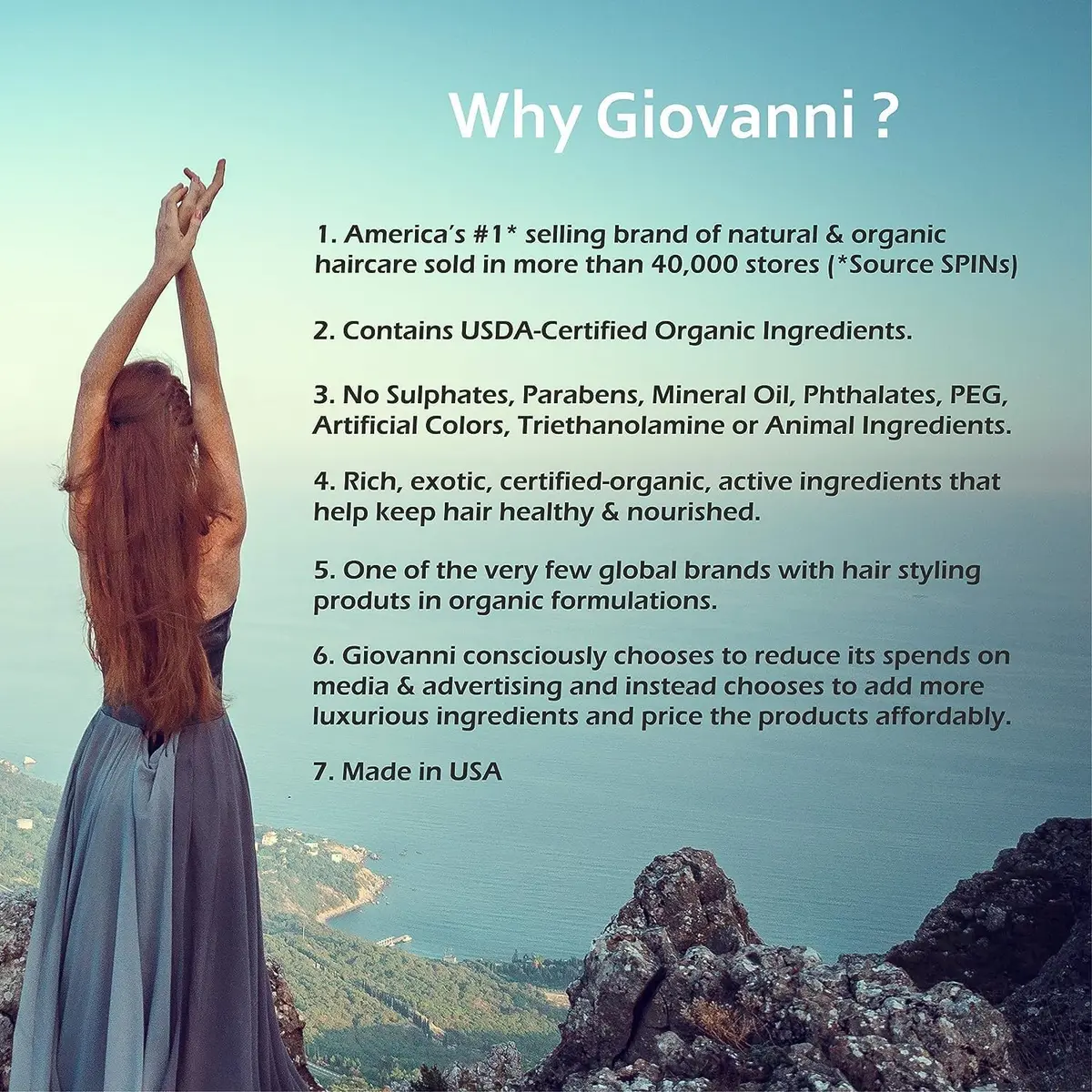 GIOVANNI Mousse Air-Turbo Charged Hair Styling Foam 207ml (7 Fl Oz) Pack of 3 | Adds Volume, Texture & Body - view 4