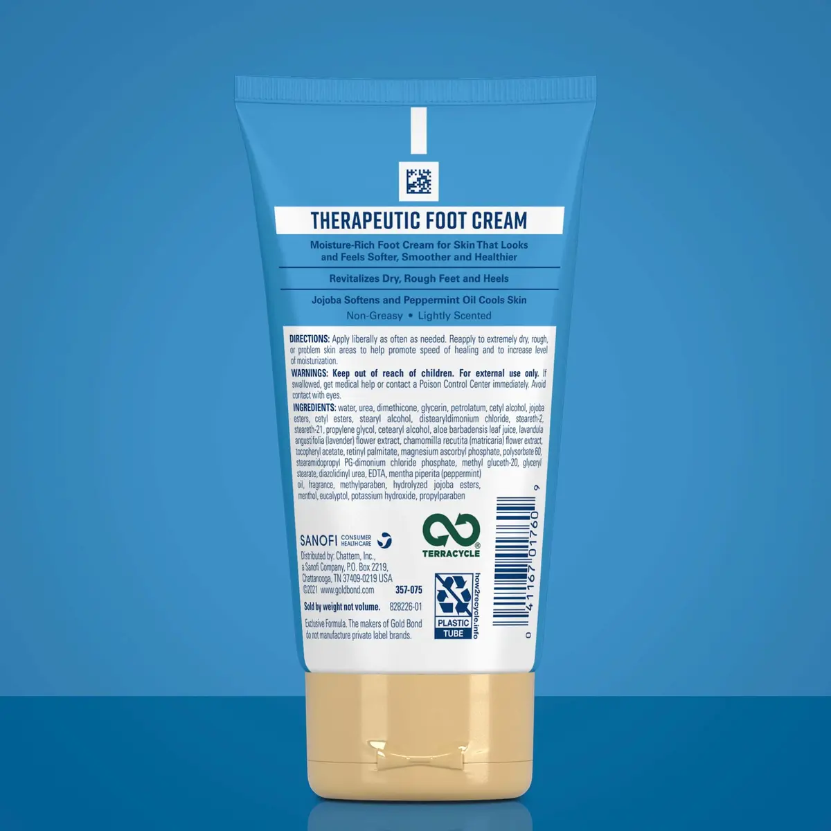 Gold Bond Therapeutic Foot Cream, 4 oz | Soothes & Softens Dry Feet - view 3