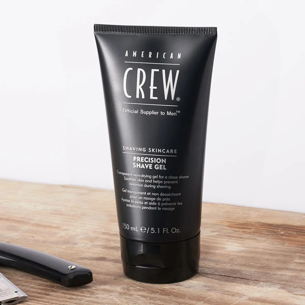 American Crew Men's Precision Shave Gel, 5.1 fl oz | Non-Foaming, Soothes & Protects Skin - view 6