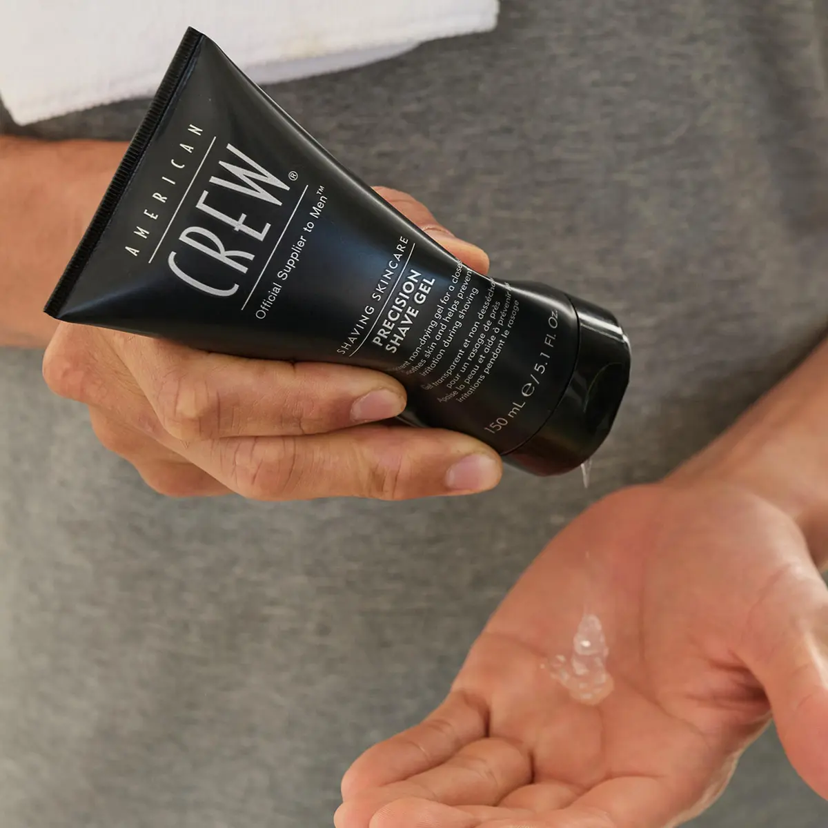 American Crew Men's Precision Shave Gel, 5.1 fl oz | Non-Foaming, Soothes & Protects Skin - view 3