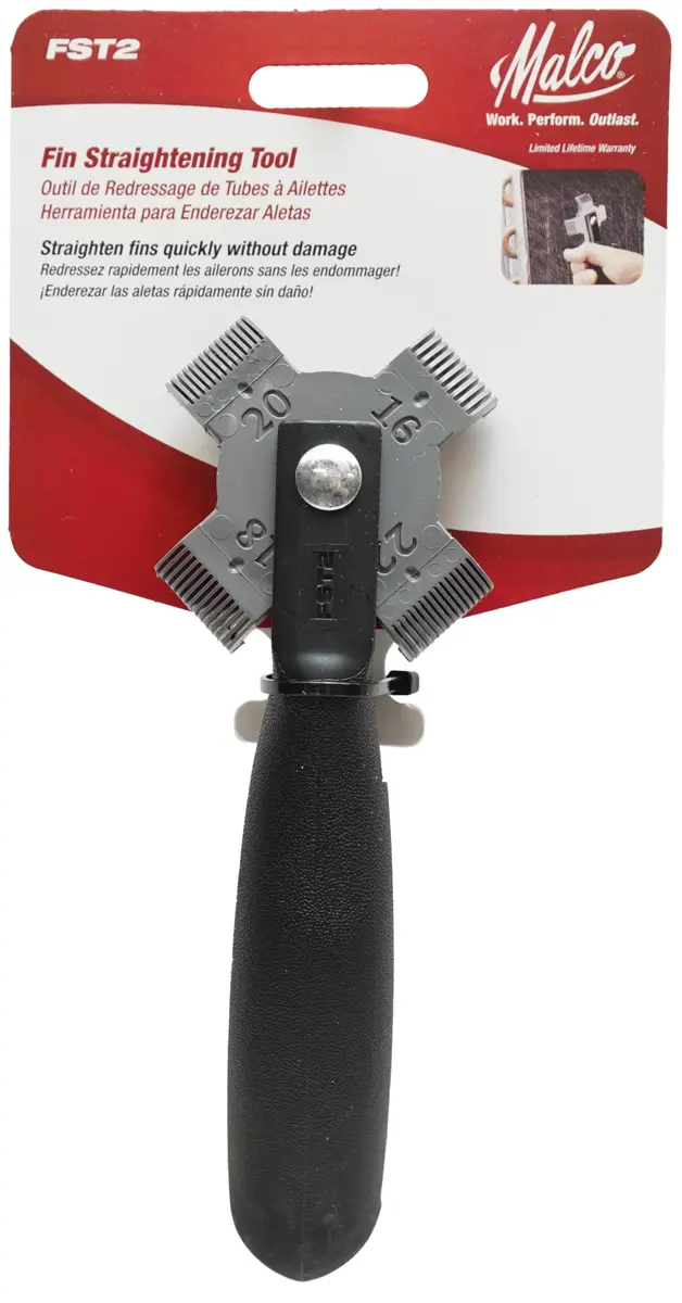 Malco FST2 Fin Straightening Tool for 16-22 FPI | HVAC Coil Maintenance - view 2