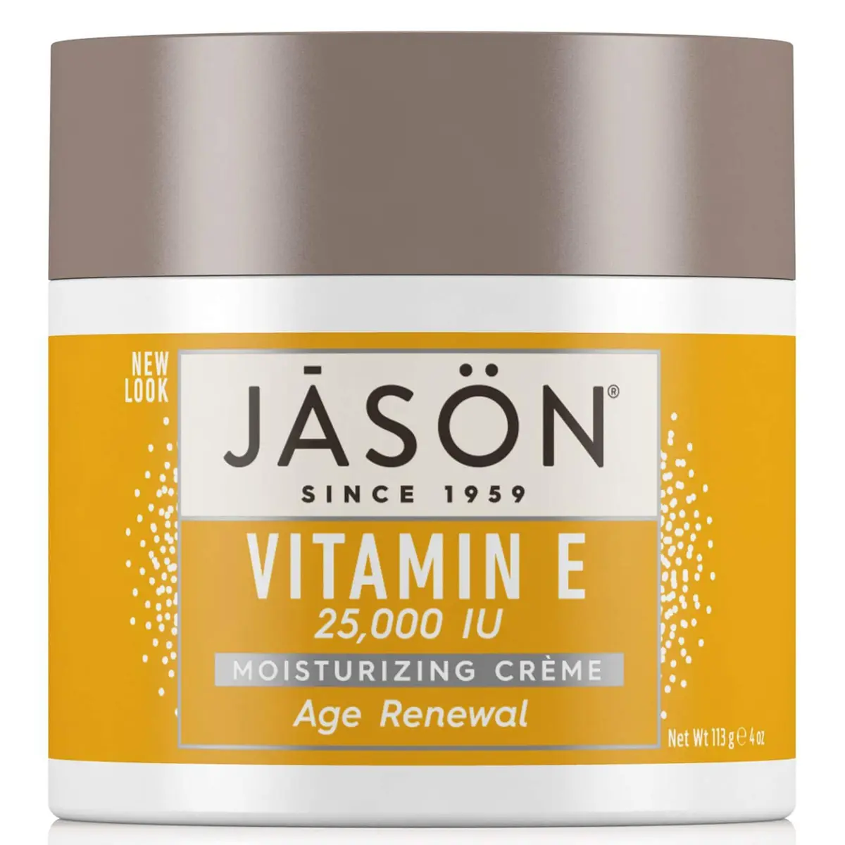 JASON Age Renewal Vitamin E 25,000 IU Moisturizing Crème 213g (8 oz) | Deep Hydration for Aging Skin - main product image