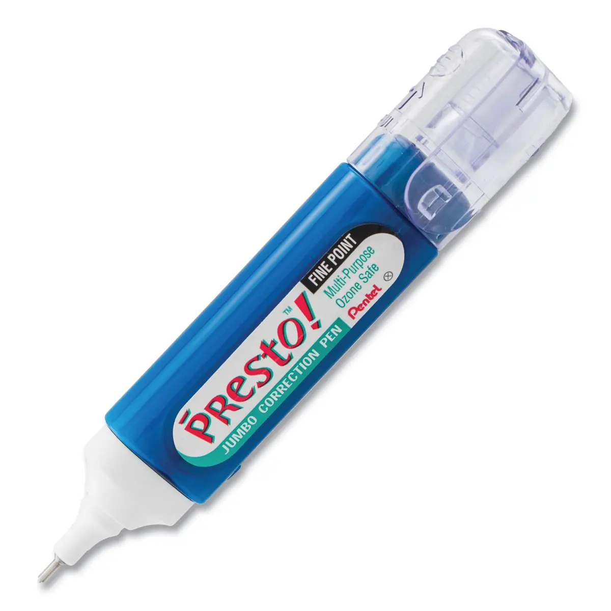 Pentel Presto Correction Pen 12ml (0.4 Fl Oz) | Fine Point Metal Tip for Precision - main product image