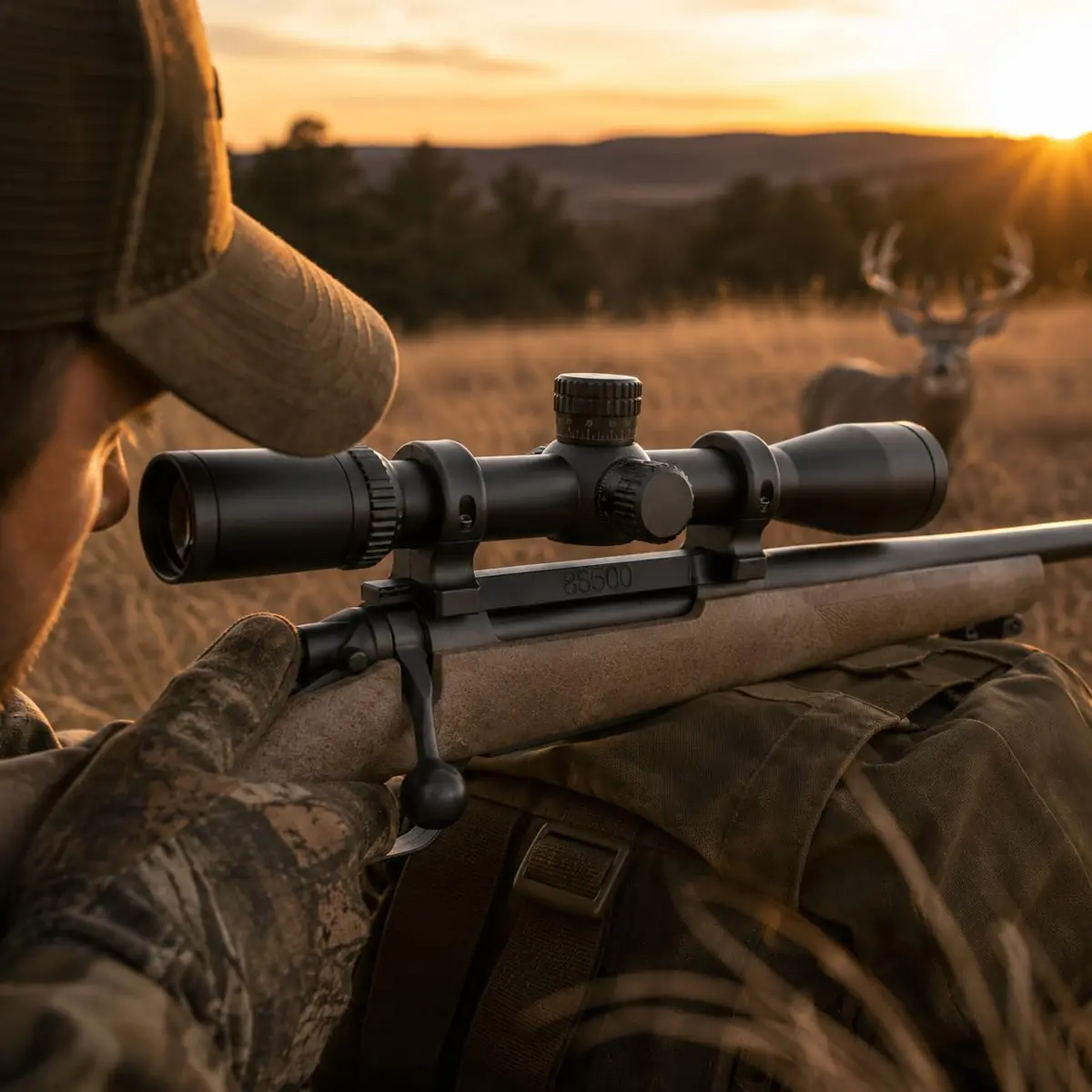 Game Reaper Browning X Bolt Short Action Medium Mount (Black, 30mm) | Precision Aluminum Scope Mount - view 4