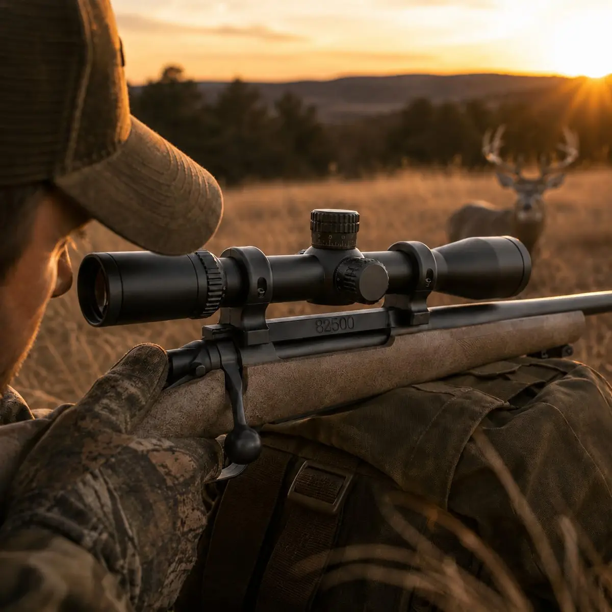 Game Reaper Browning X Bolt-Short Action-High Mount (Black, 1 inch) | Precision Rifle Scope Mount for Browning X-Bolt - view 4