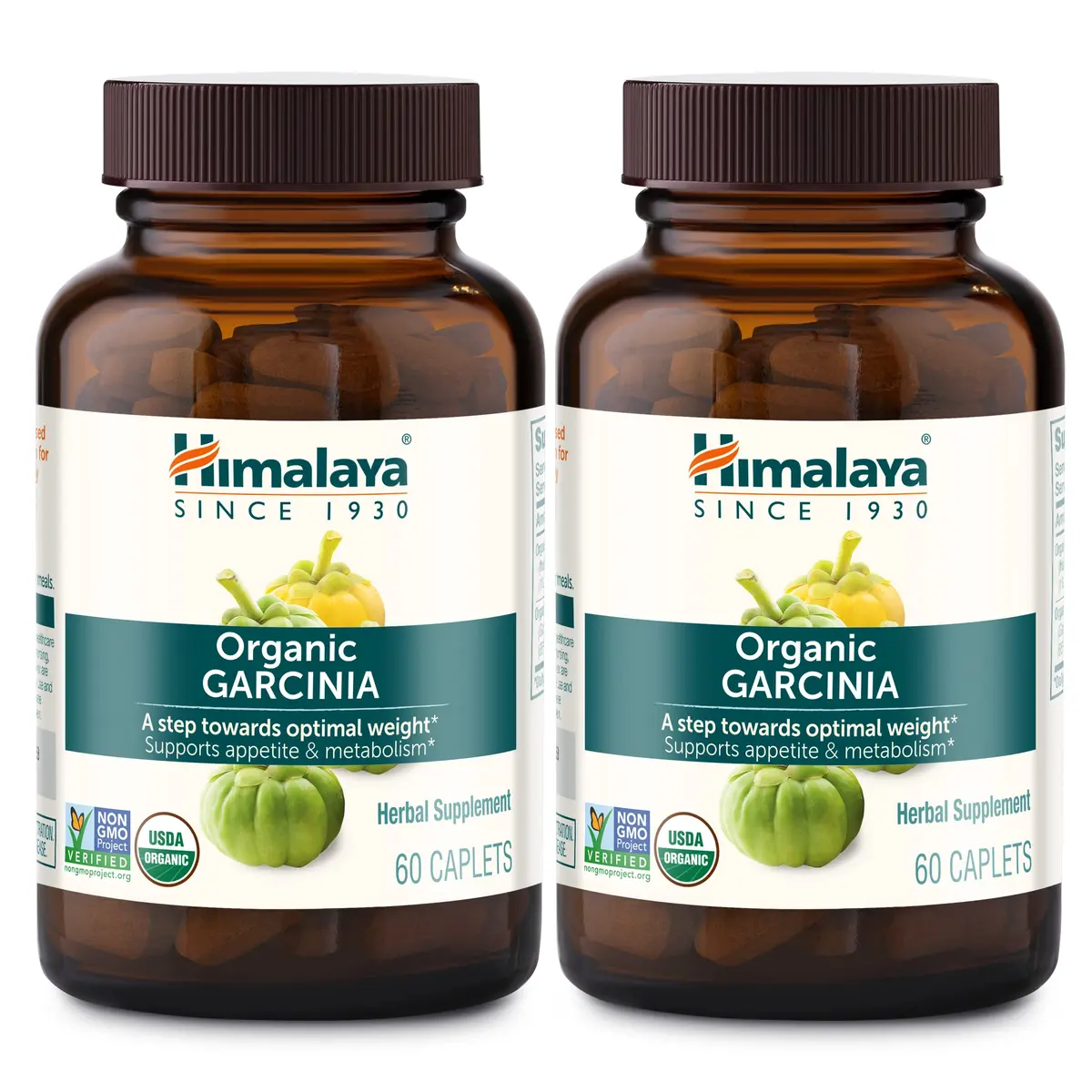 Himalaya USDA Organic Garcinia Cambogia 600 mg | Supports Weight & Metabolism - main product image