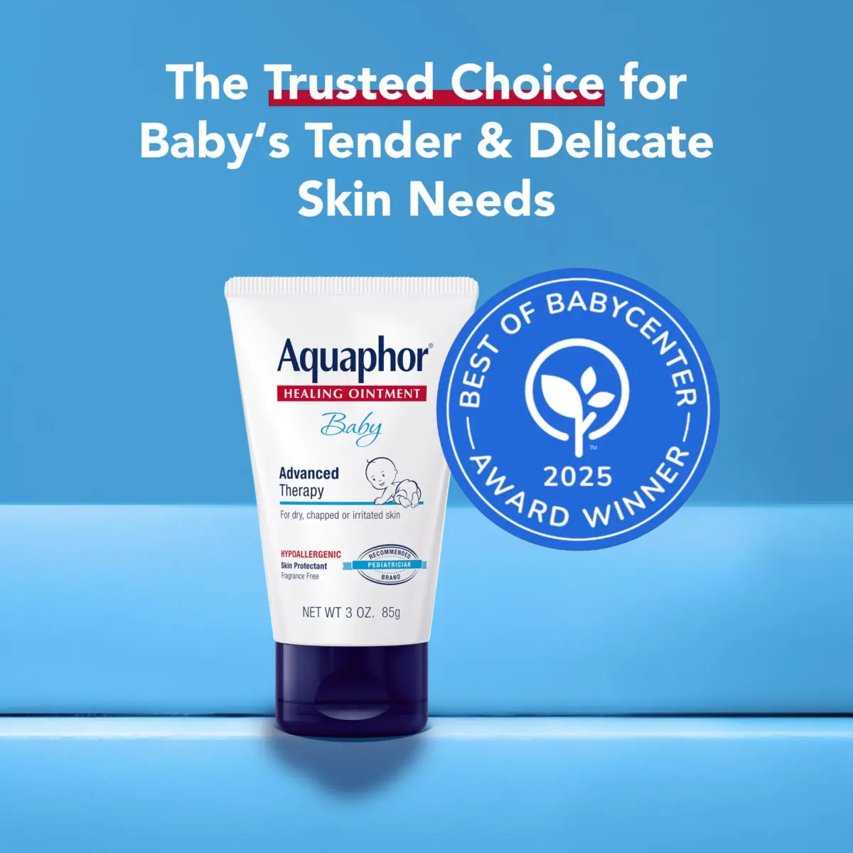 Aquaphor Baby Healing Ointment Skin Protectant 255g (9 oz) | Pediatrician Recommended for Sensitive Skin - view 4