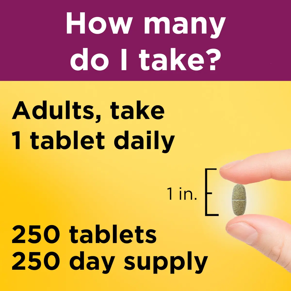 Nature Made Prenatal Multivitamin with Folic Acid, 250 Tablets | Supports Baby & Mom's Health - view 5