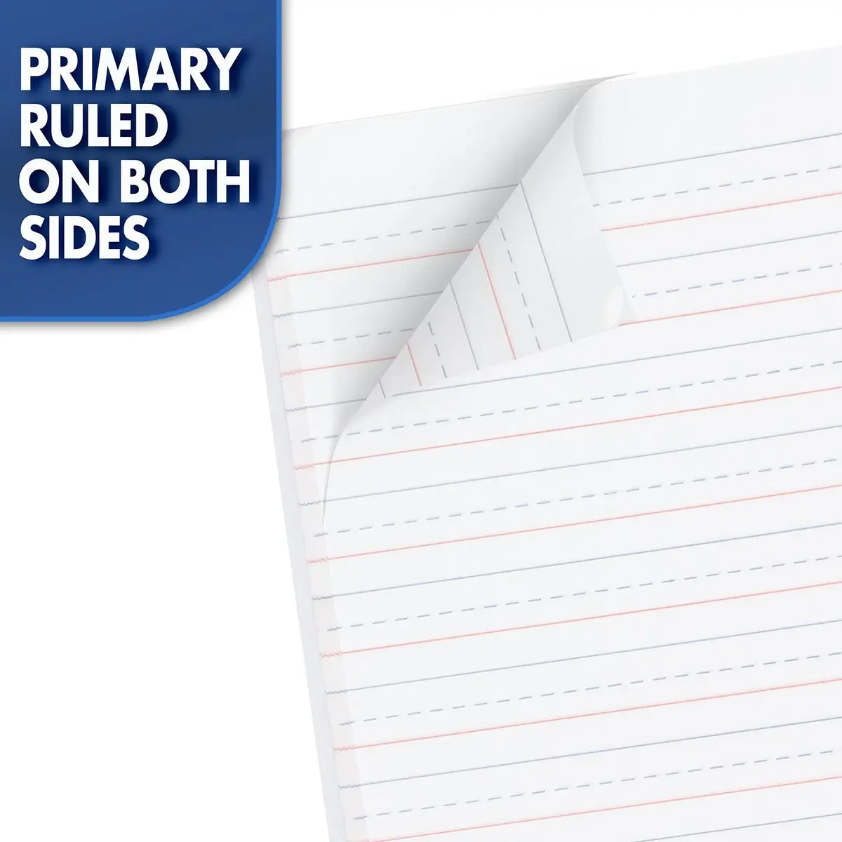 Mead Primary Composition Book, Grades K-2, 100 Sheets (7.5" x 9.75") | Primary Ruled Journal with Manuscript Alphabet - view 4