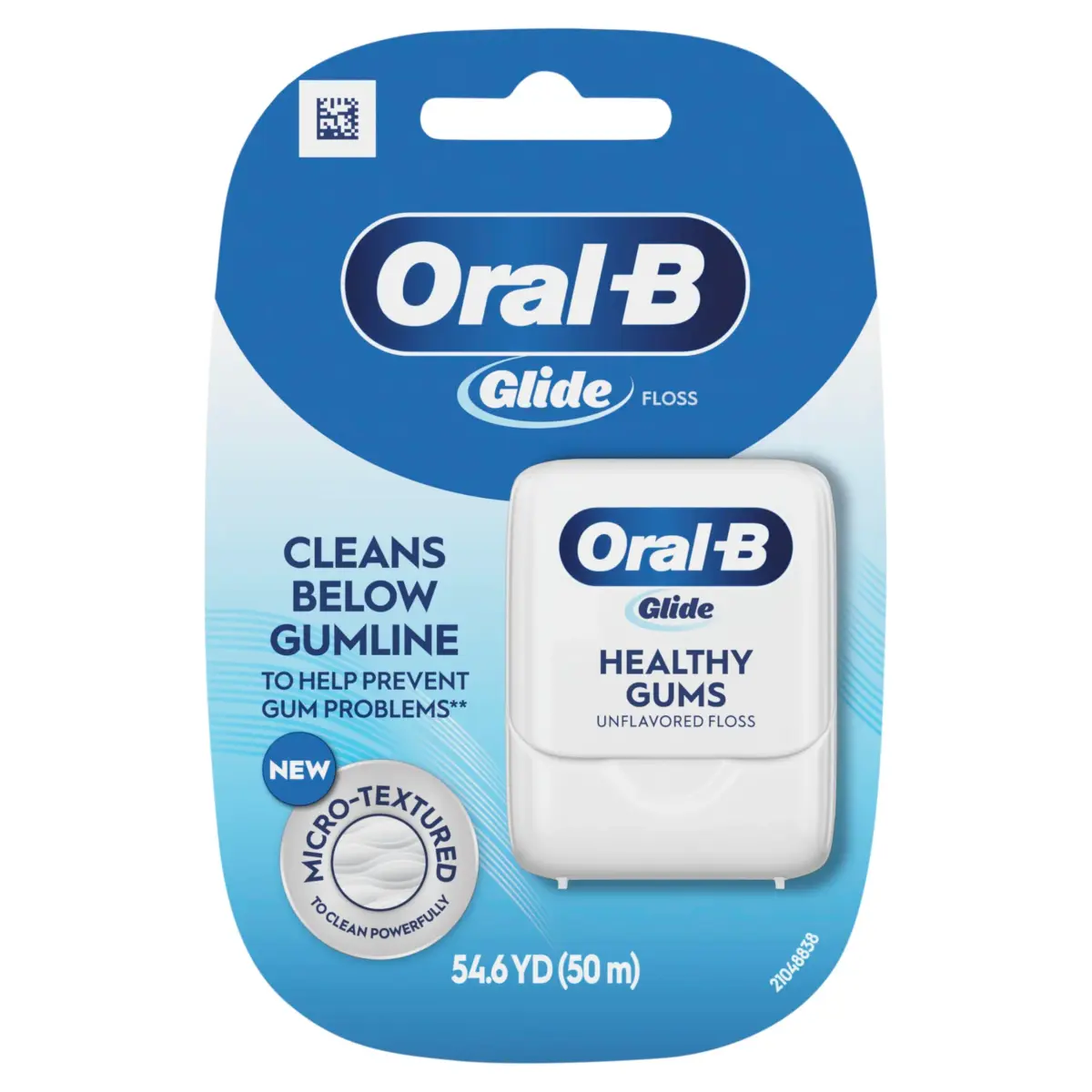 Oral-B Glide Healthy Gums Unflavored Dental Floss 50m (164 ft) | Dentist Recommended for Healthy Gums - view 9