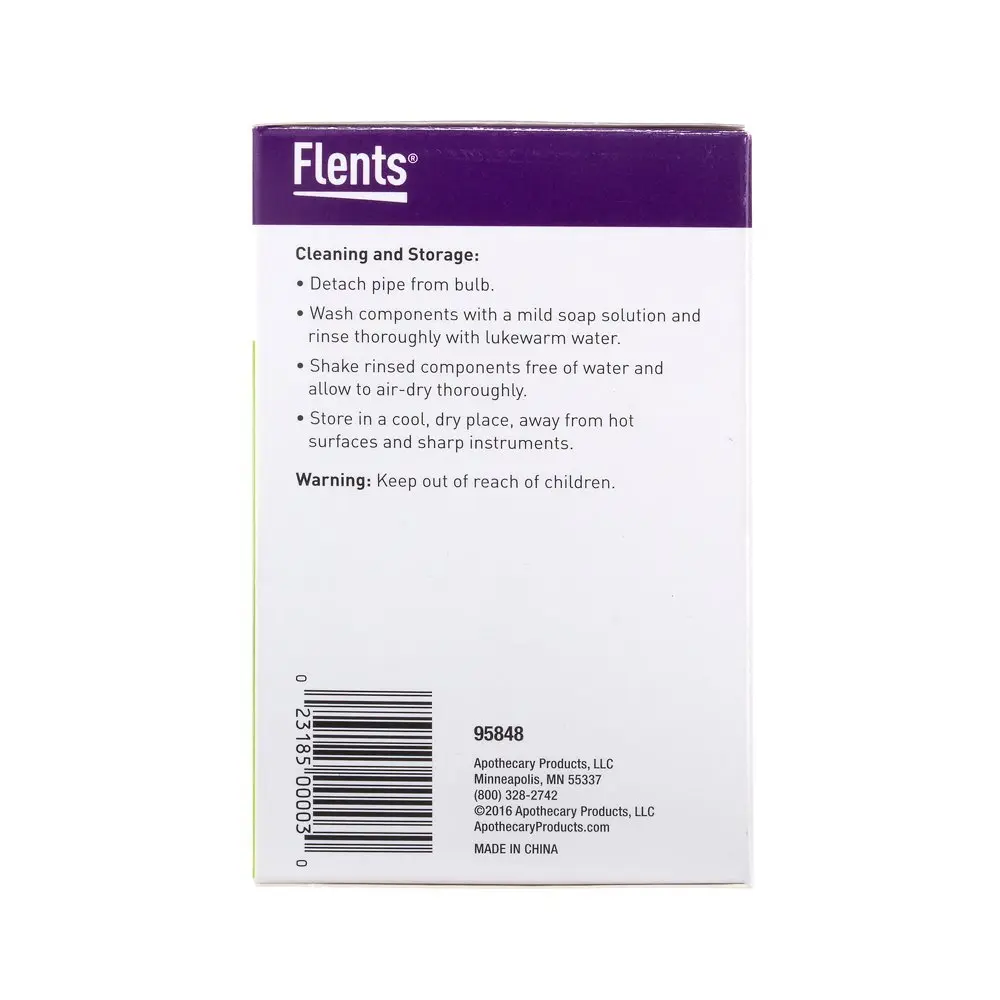 Flents Reusable Rectal Syringe Bulb 8 oz | Latex-Free Personal Hygiene Tool - view 6