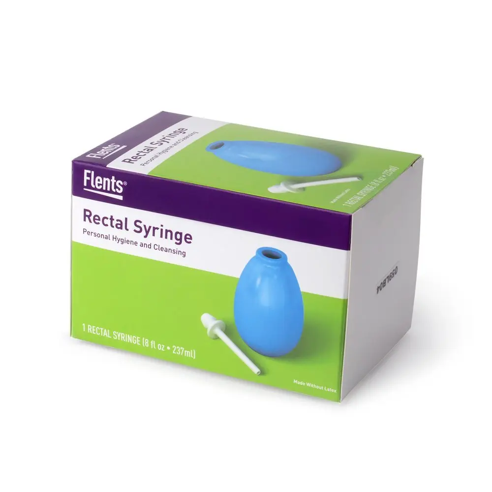 Flents Reusable Rectal Syringe Bulb 8 oz | Latex-Free Personal Hygiene Tool - view 4