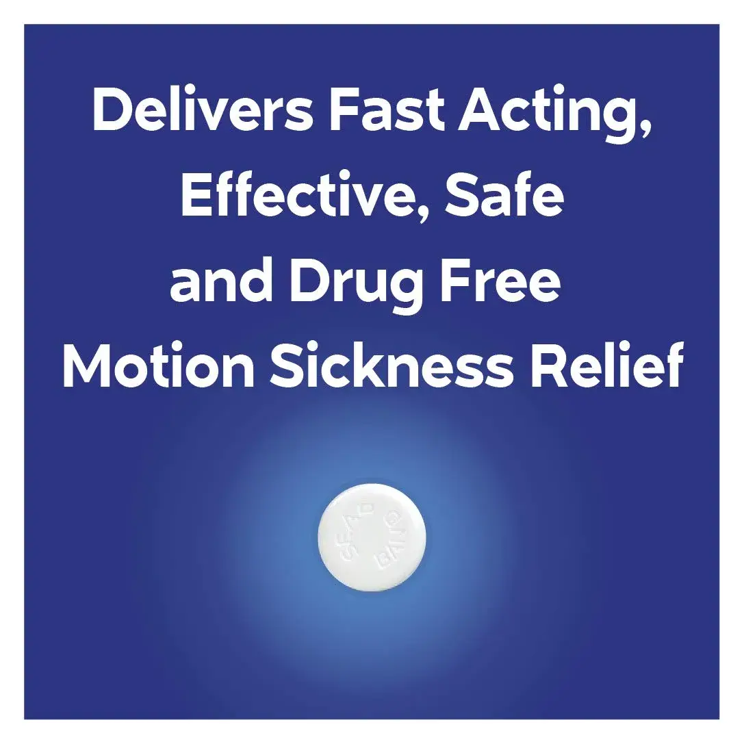 Sea-Band Gray Acupressure Bracelets (2-Pack) | Drug-Free Motion Sickness Relief - view 8