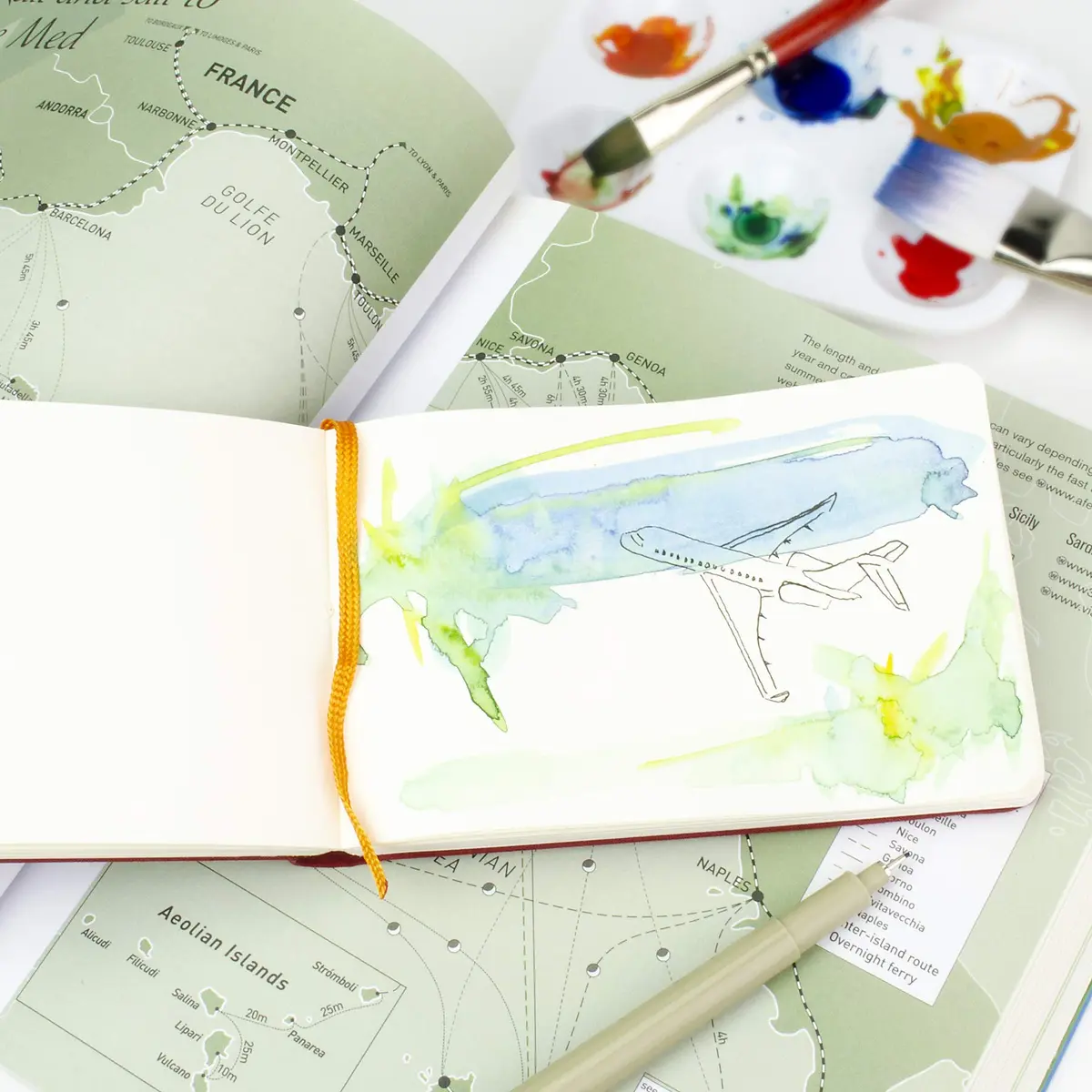 Speedball Sketch Book Large Landscape 5.5 x 8.25 in Ivory Black | Acid-Free Art Paper for Drawing - view 9