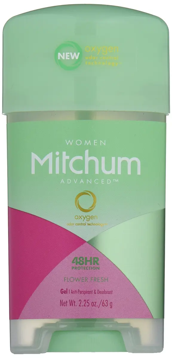 Mitchum Power Gel Antiperspirant Deodorant for Women, Flower Fresh, 63g (2.25 oz) Pack of 6 | Clinically Proven 24-Hour Wetness Protection - main product image
