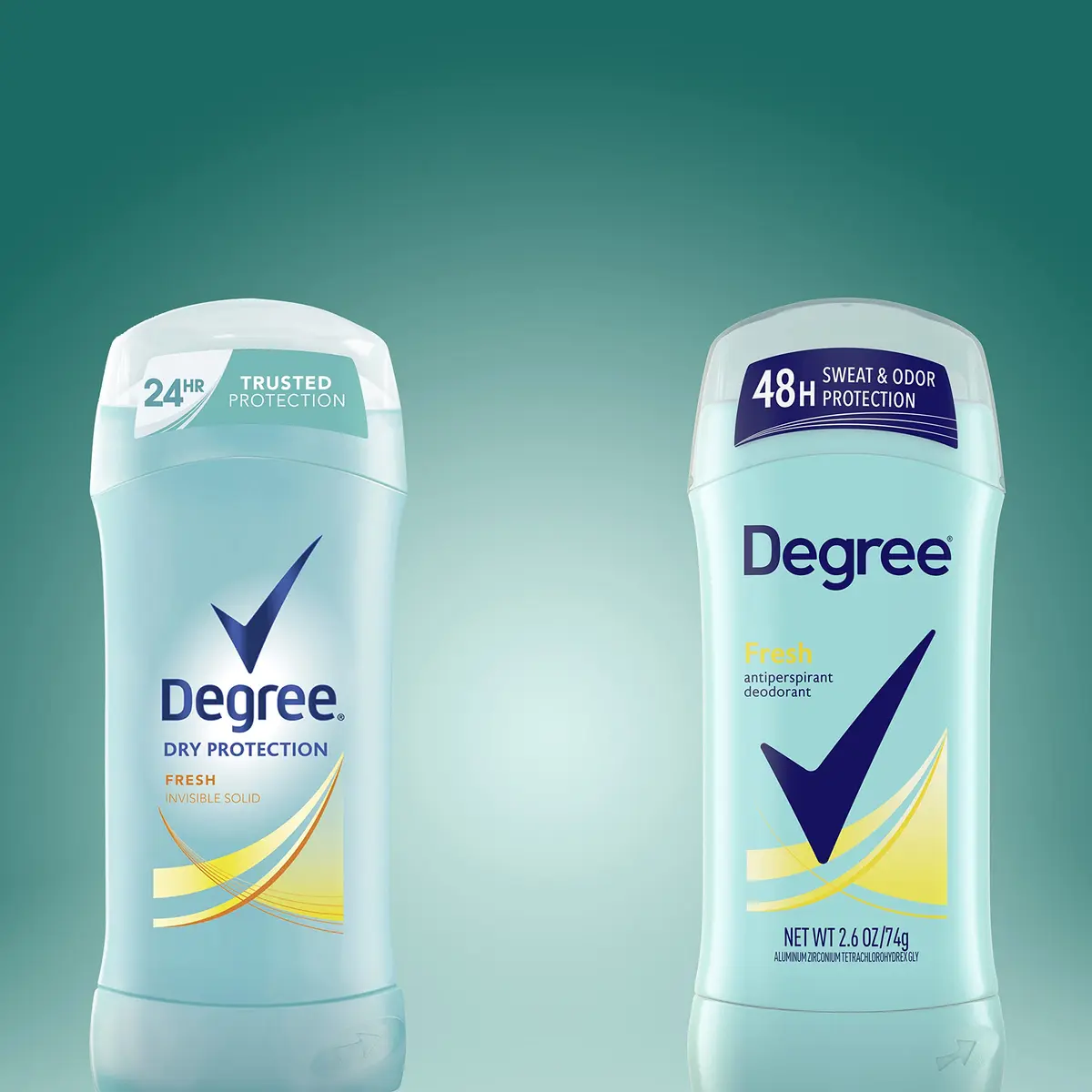 Degree Fresh Antiperspirant Deodorant for Women 2.6 oz Pack of 6 | 48-Hour Sweat & Odor Protection - view 8