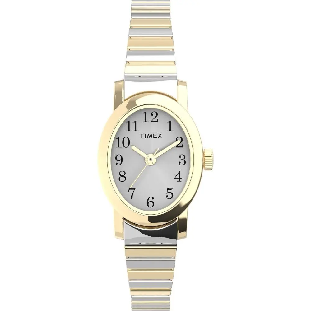Timex Women's T2M570 Cavatina Two-Tone Stainless Steel Watch | Elegant Vintage-Inspired Design (70-120 chars) - main product image