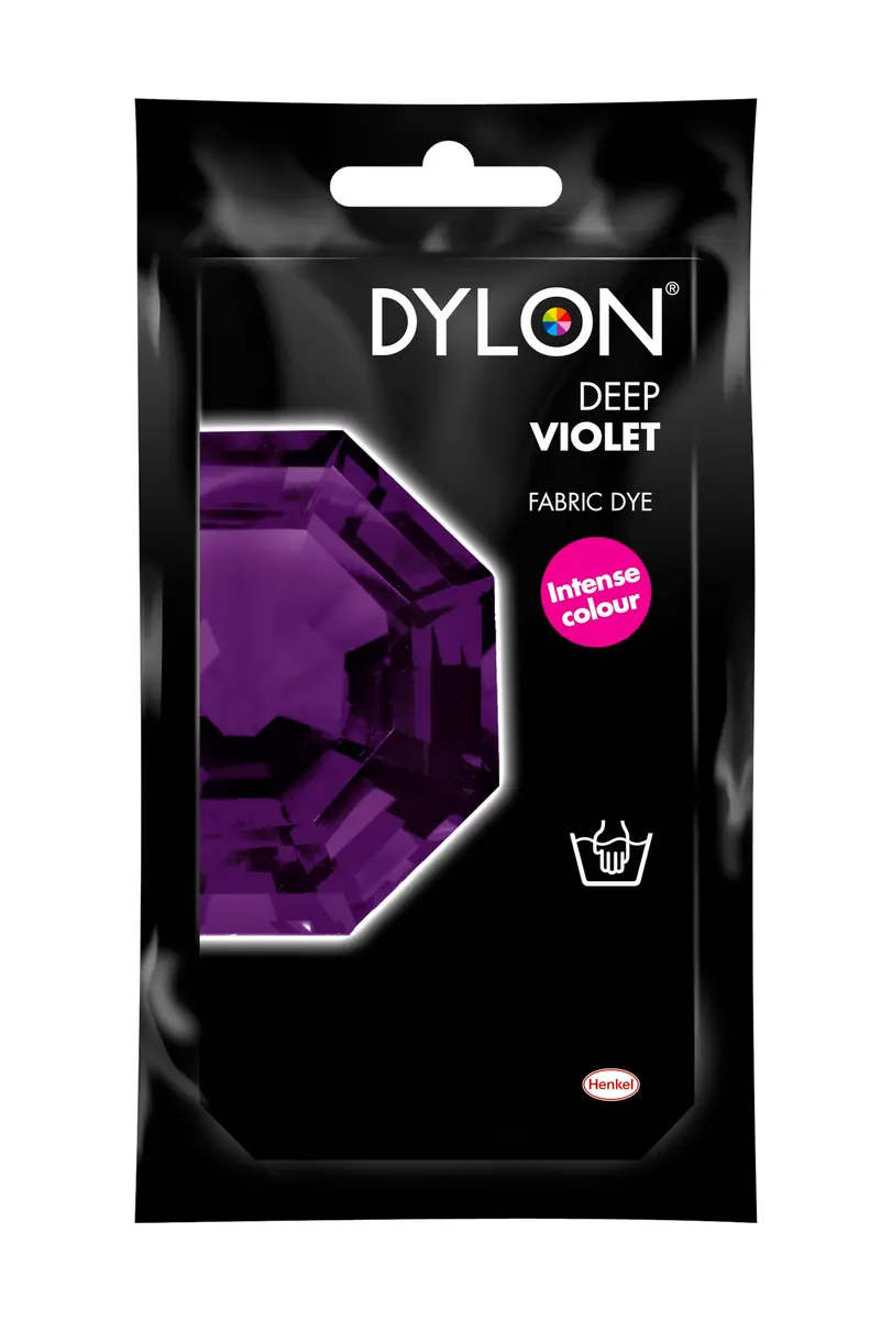Dylon Intense Violet Nvi Hand Dye Sachet 50 g | Rich Colour for Natural & Delicate Fabrics - main product image