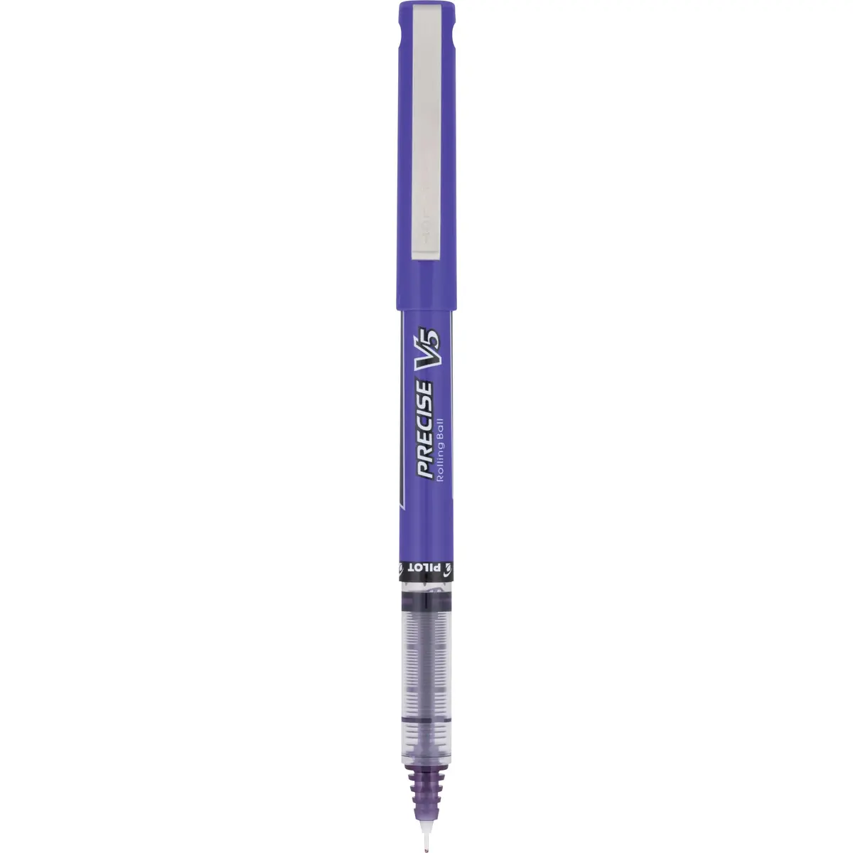 PILOT Precise V5 Rollerball Pens, Extra Fine Point 0.5 mm Purple, Pack of 12 | Smooth Ink Flow - view 3