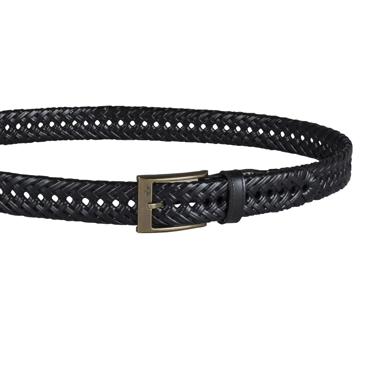 Dockers Men's Leather Braided Casual and Dress Belt | Fully Adjustable, 100% Leather, Versatile Style (70-120 chars) - view 3