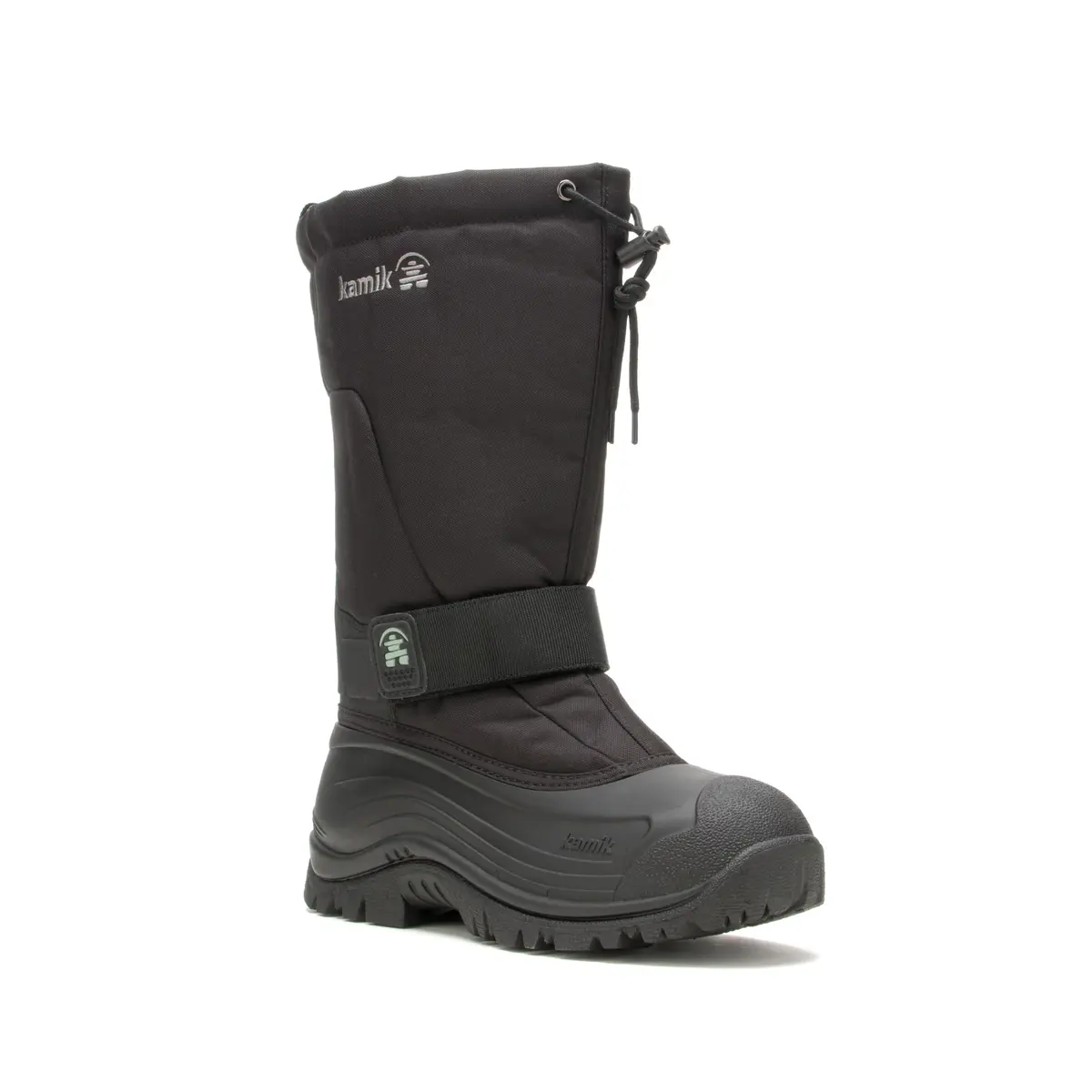 Kamik Greenbay 4 Men's Waterproof Snow Boots - Black | -40°F Insulated Winter Boot - main product image