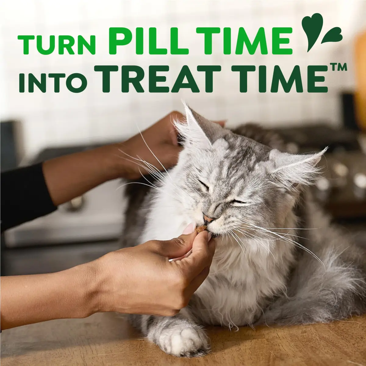 Greenies Feline Pill Pockets Soft Cat Treats, Chicken Flavor, 45 Count | Vet-Recommended Pill Hiding Treat - view 8