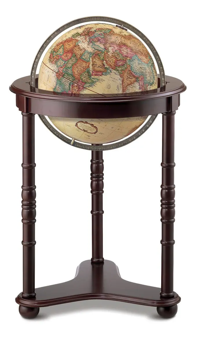 Replogle Globes Westminster Globe 16" Diameter Antique Ocean | Handcrafted Vintage Globe with Relief - main product image