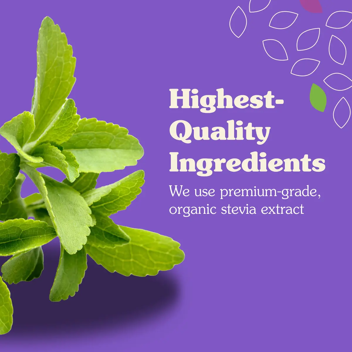 Nunaturals White Stevia Powder Blend 5 lb | Sugar-Free Natural Sweetener for Guilt-Free Indulgence - view 4