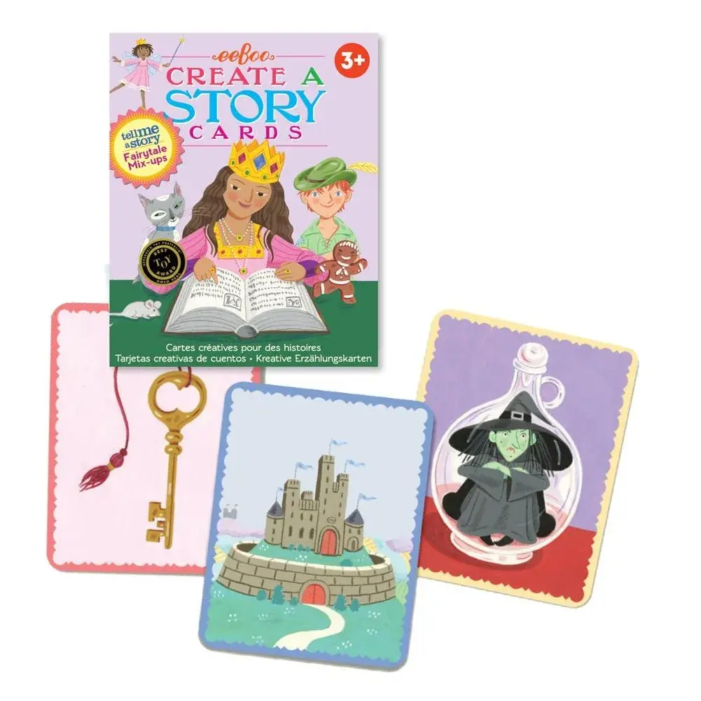 eeBoo Fairytale Mix Ups Create a Story Pre-Literacy Cards 36 Cards | Develops Imagination & Storytelling - view 3