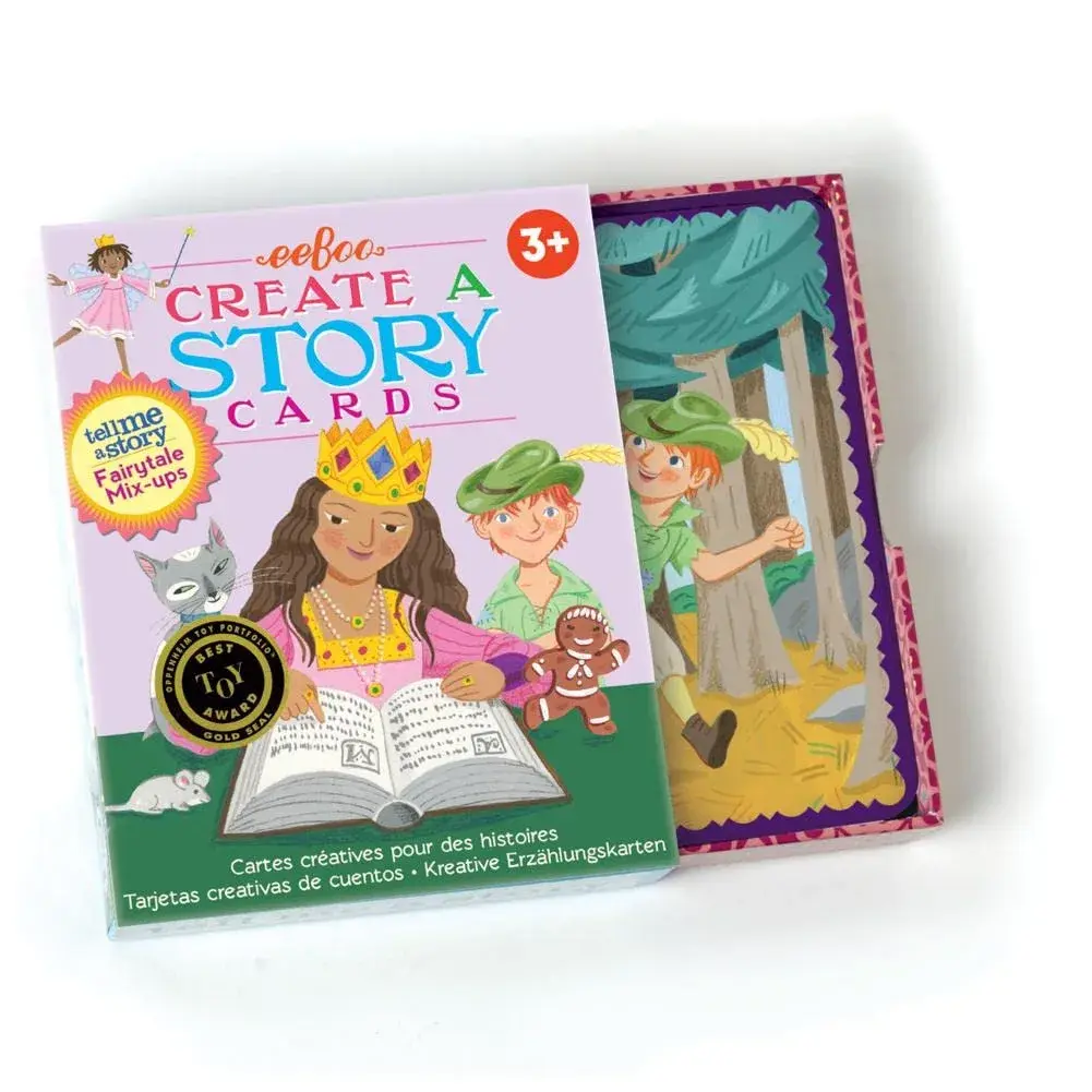eeBoo Fairytale Mix Ups Create a Story Pre-Literacy Cards 36 Cards | Develops Imagination & Storytelling - view 4