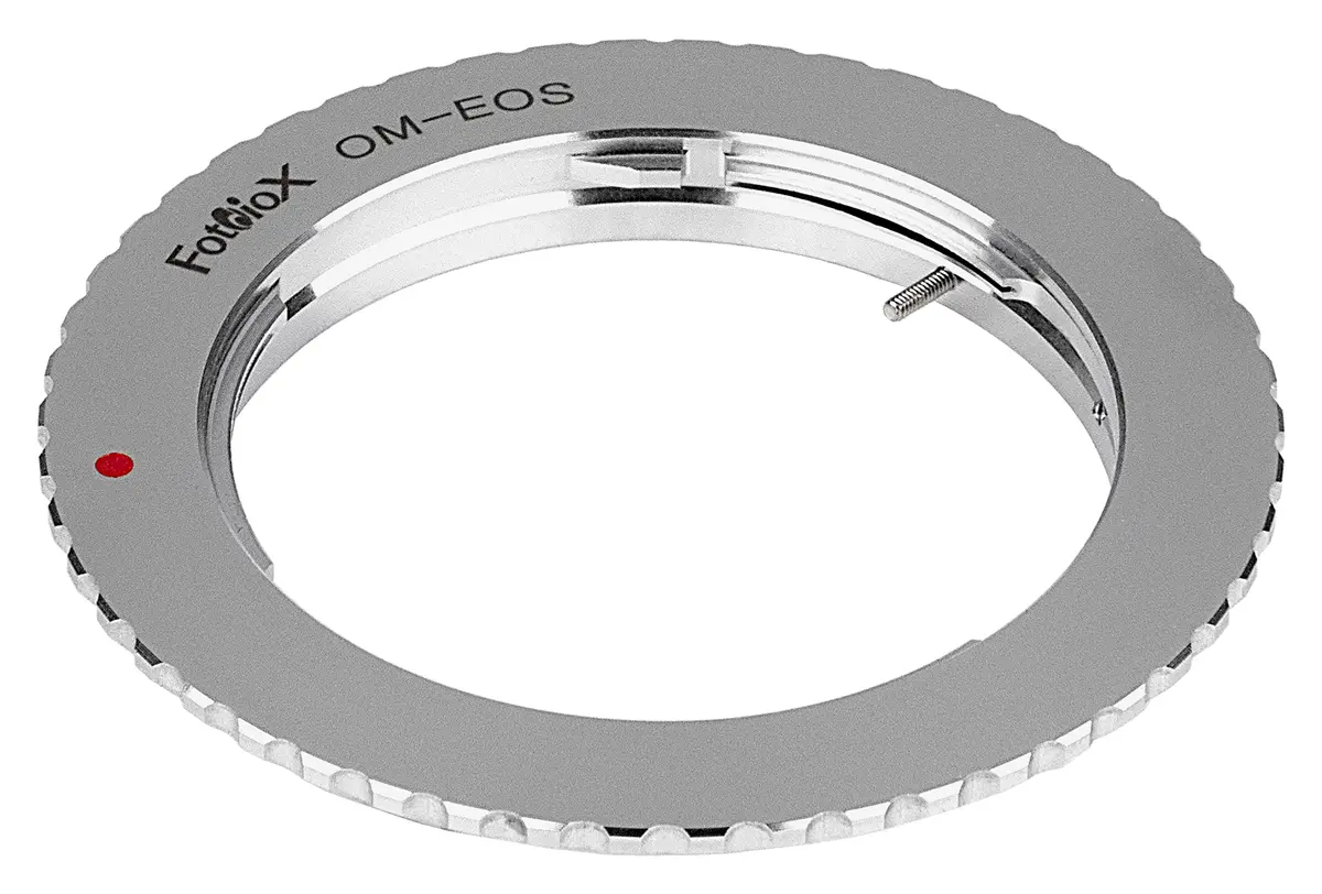 Fotodiox Lens Mount Adapter - Olympus 35mm SLR to Canon EOS EF EF-S | Manual Focus, Aluminum - view 2