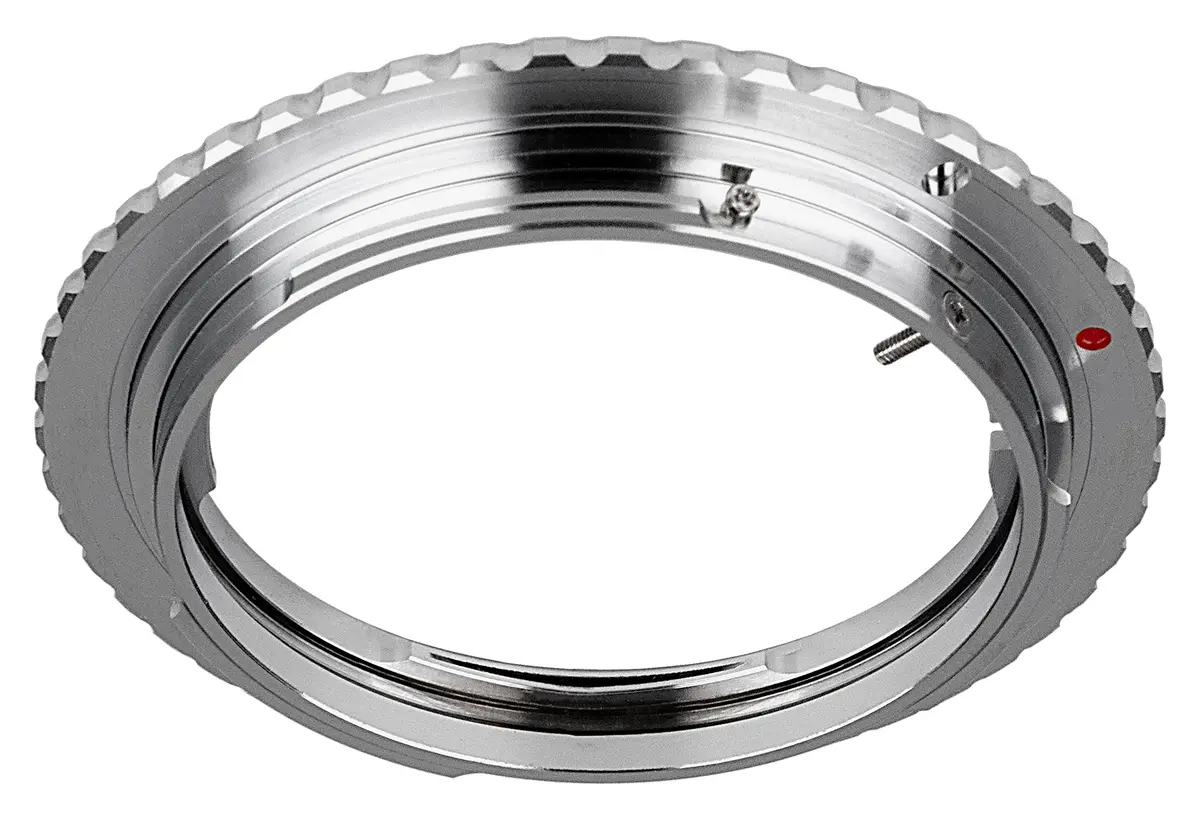 Fotodiox Lens Mount Adapter - Olympus 35mm SLR to Canon EOS EF EF-S | Manual Focus, Aluminum - view 3