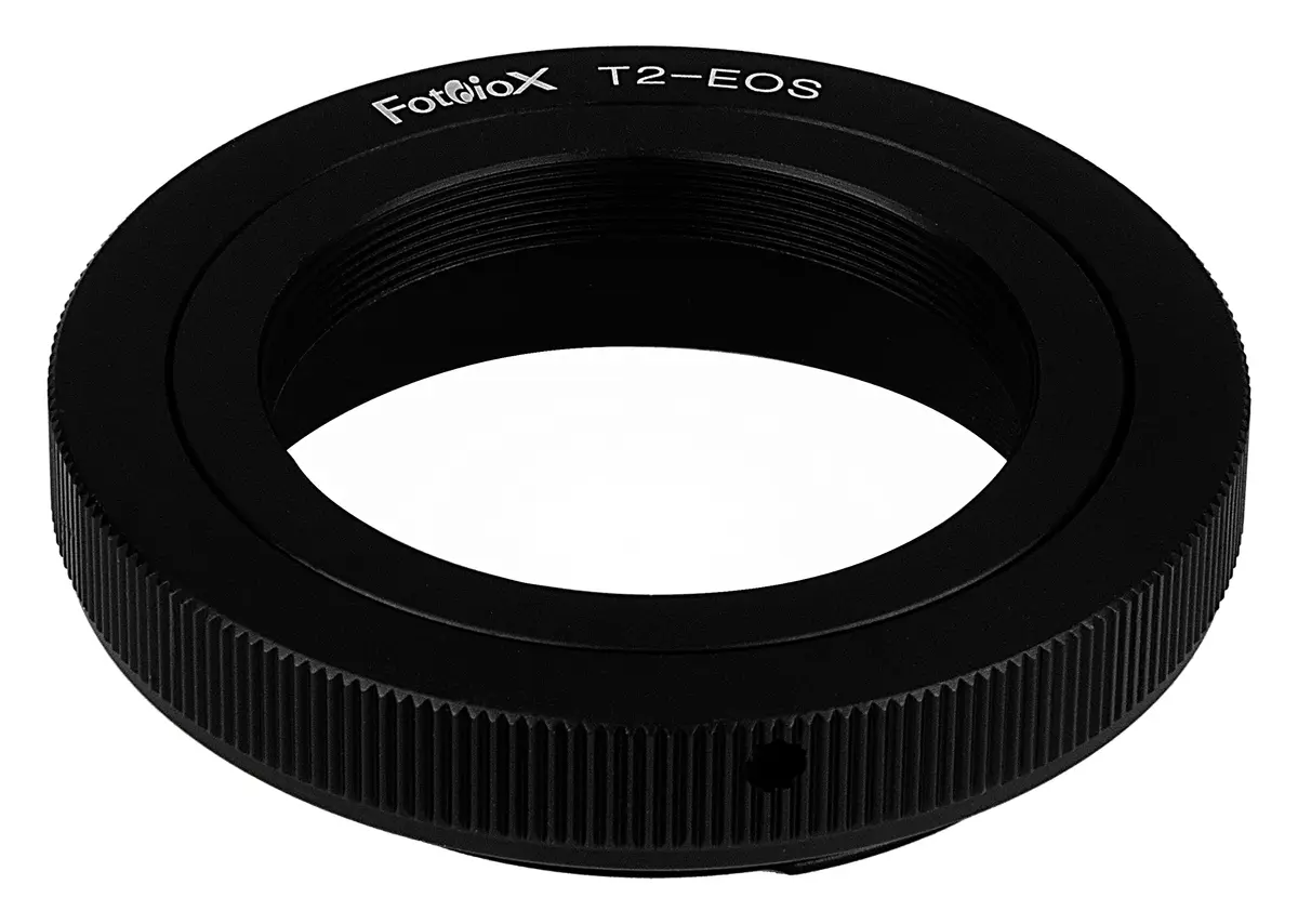 Fotodiox T-Mount (T/T-2) Screw Mount Lens to Canon EOS (EF, EF-S) Mount Adapter | Manual Focus & Aperture Control - main product image
