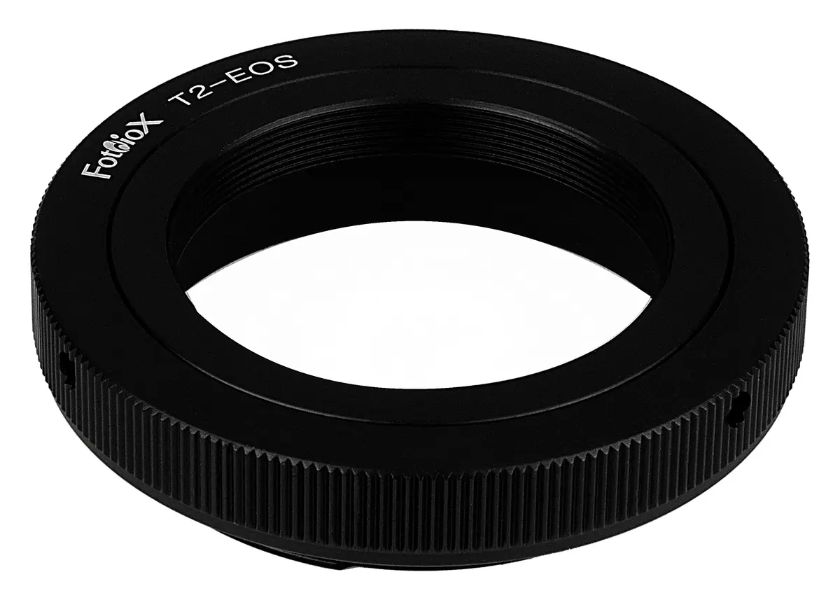Fotodiox T-Mount (T/T-2) Screw Mount Lens to Canon EOS (EF, EF-S) Mount Adapter | Manual Focus & Aperture Control - view 2