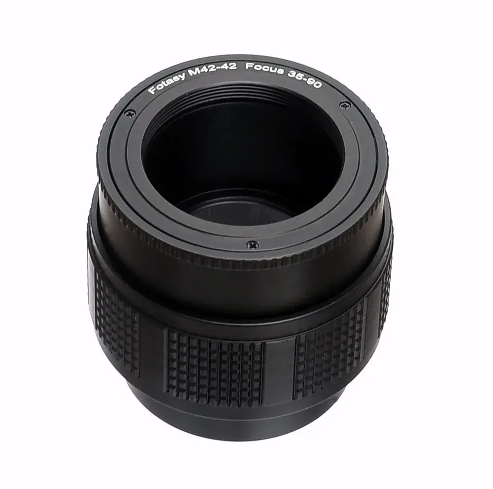 Fotasy M42 Helicord Adapter 35-90mm | Macro Focusing Tube for M42/M39 Enlarger Lenses | 55mm Movement Distance - view 4