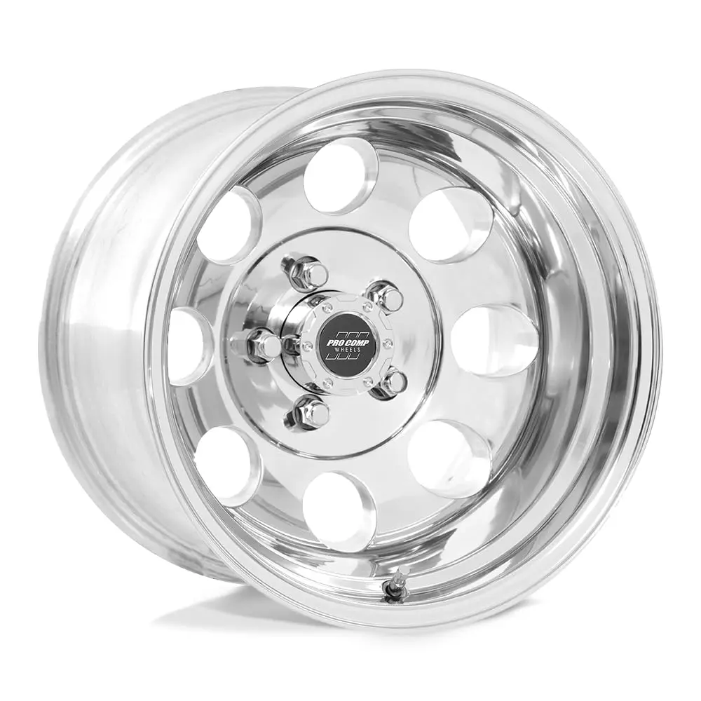 PRO COMP VINTAGE 16X8 Alloy Wheel | 8X170 Bolt Pattern, 4.5 Offset, Polished Finish - view 2