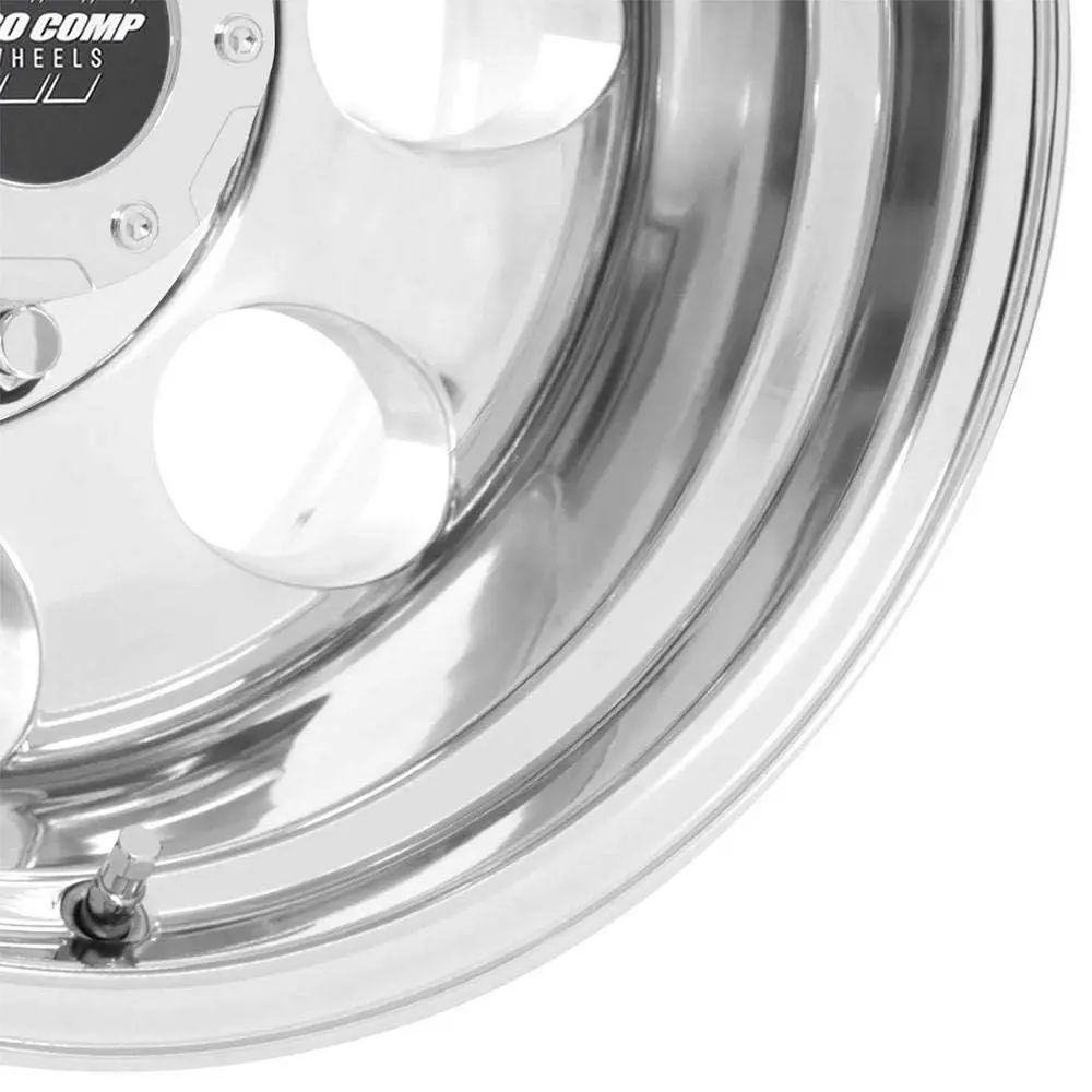 PRO COMP VINTAGE 16X8 Alloy Wheel | 8X170 Bolt Pattern, 4.5 Offset, Polished Finish - view 3