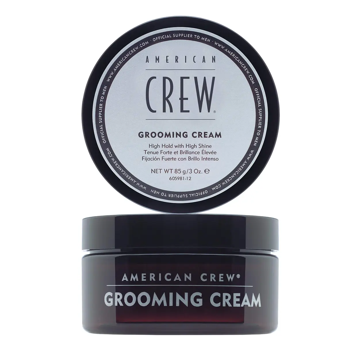 American Crew Men's Grooming Cream for High Hold & Shine, 100ml (3.38 Fl Oz) | Styling Cream for Sleek Looks - main product image