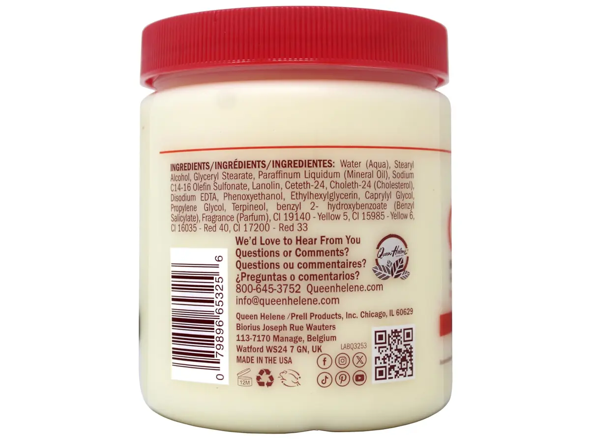 Queen Helene Cholesterol Hair Conditioning Cream 444ml (15 Fl Oz) Pack of 6 | Deep Conditioning Treatment for Damaged Hair - view 5