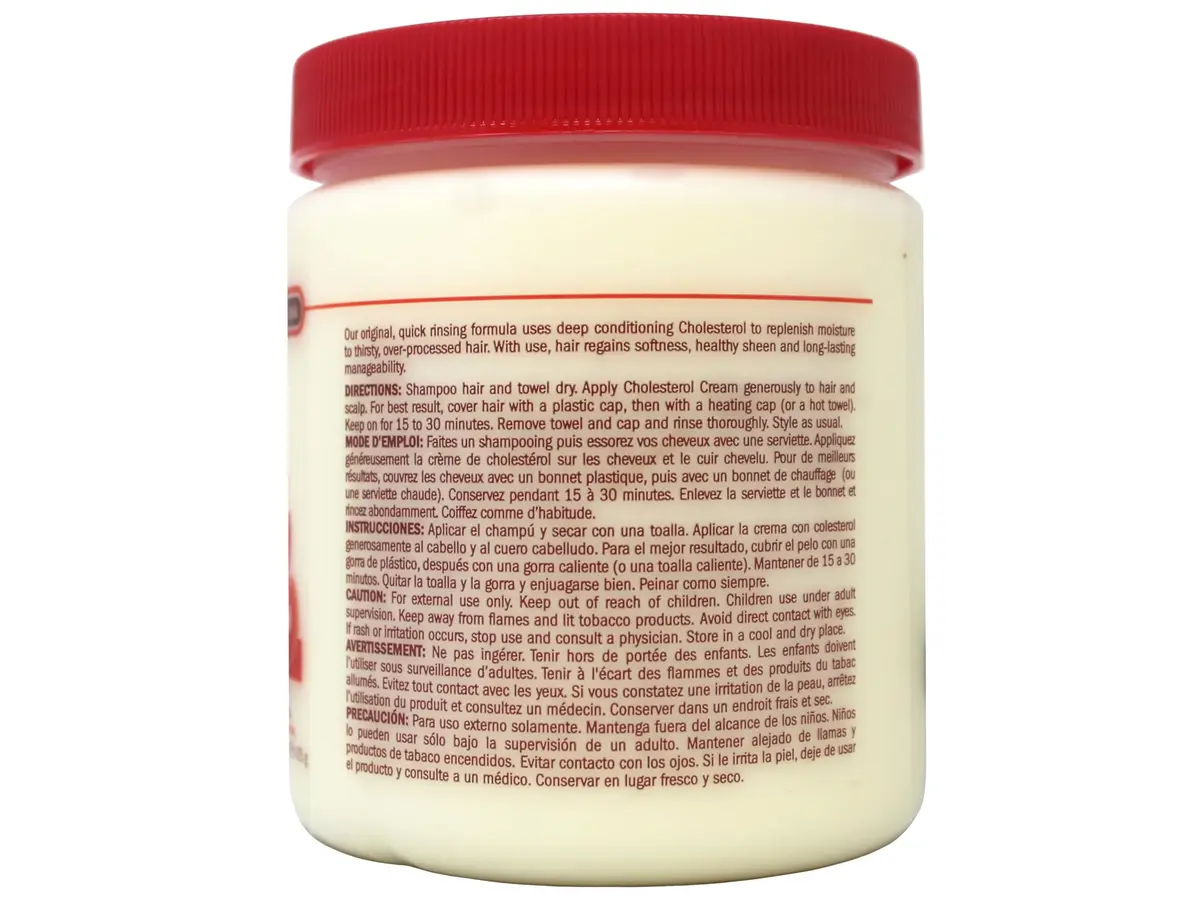 Queen Helene Cholesterol Hair Conditioning Cream 444ml (15 Fl Oz) Pack of 6 | Deep Conditioning Treatment for Damaged Hair - view 3